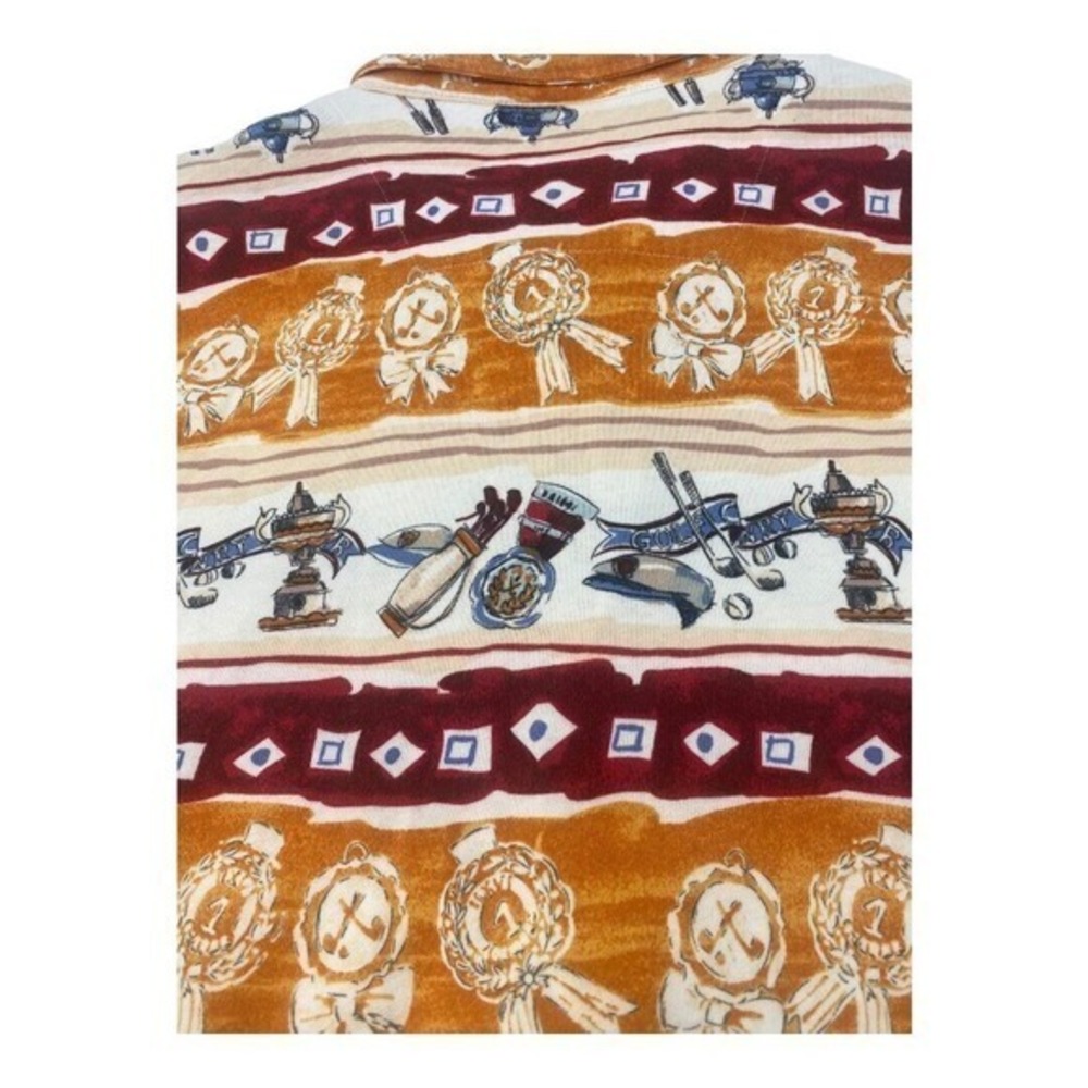 Chip Shot Golf‎ Graphics Shirt Button Soft Cotton Men's XL "The Soul of Golf " - Picture 10 of 15